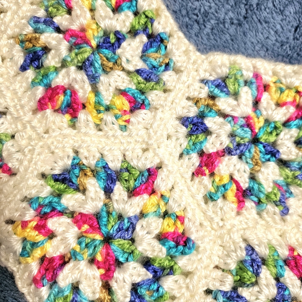 Handmade Crocheted Stocking - Picture 2 of 5